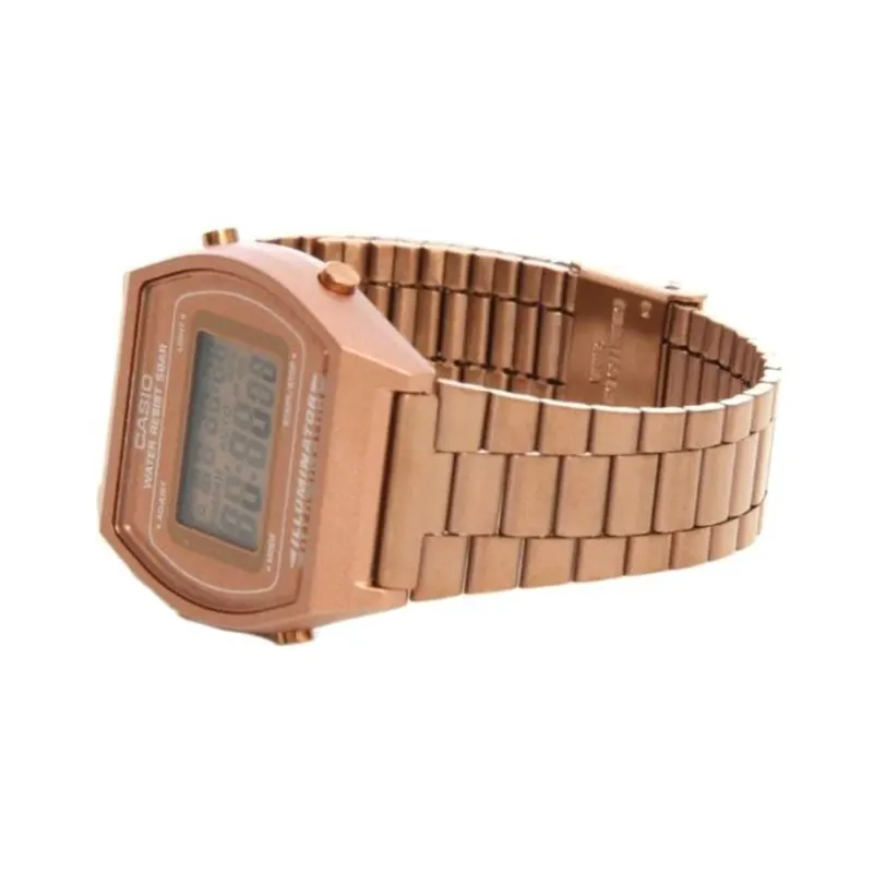 Casio Vintage Retro Rose Gold-tone Casual Watch- B640WC-5A
